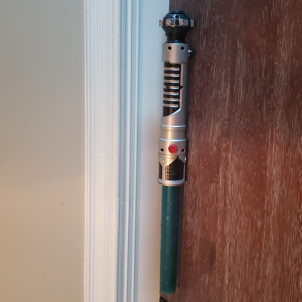 COPY - 2 Vintage Hasbro Star Wars Blue Lightsabers (1999 & 2006)